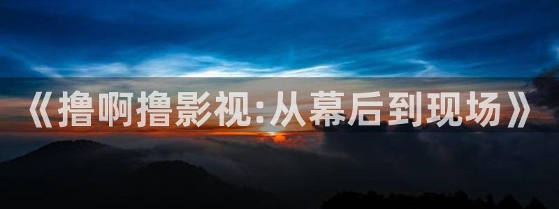 青柠视频在线播放：《撸啊撸影视:从幕后到现场》